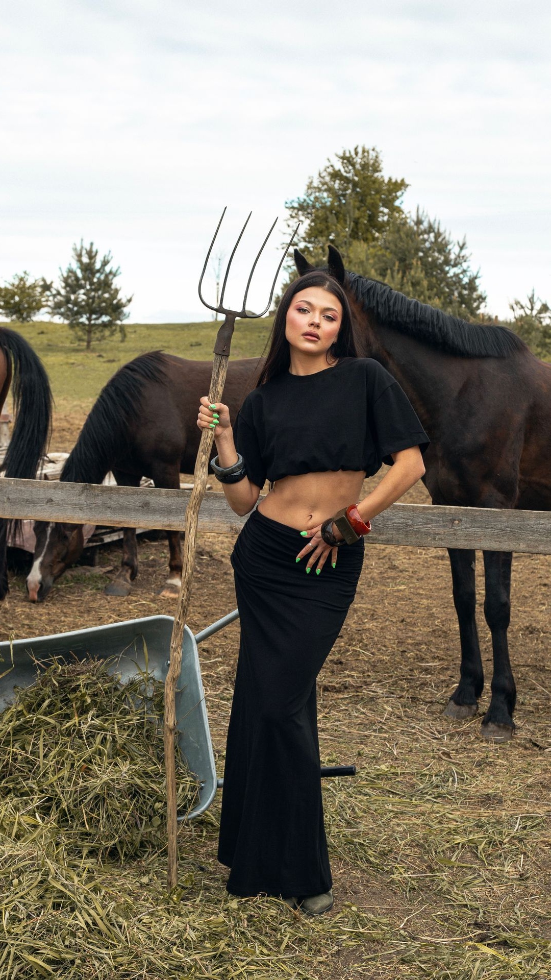 Юбка MUZA черная