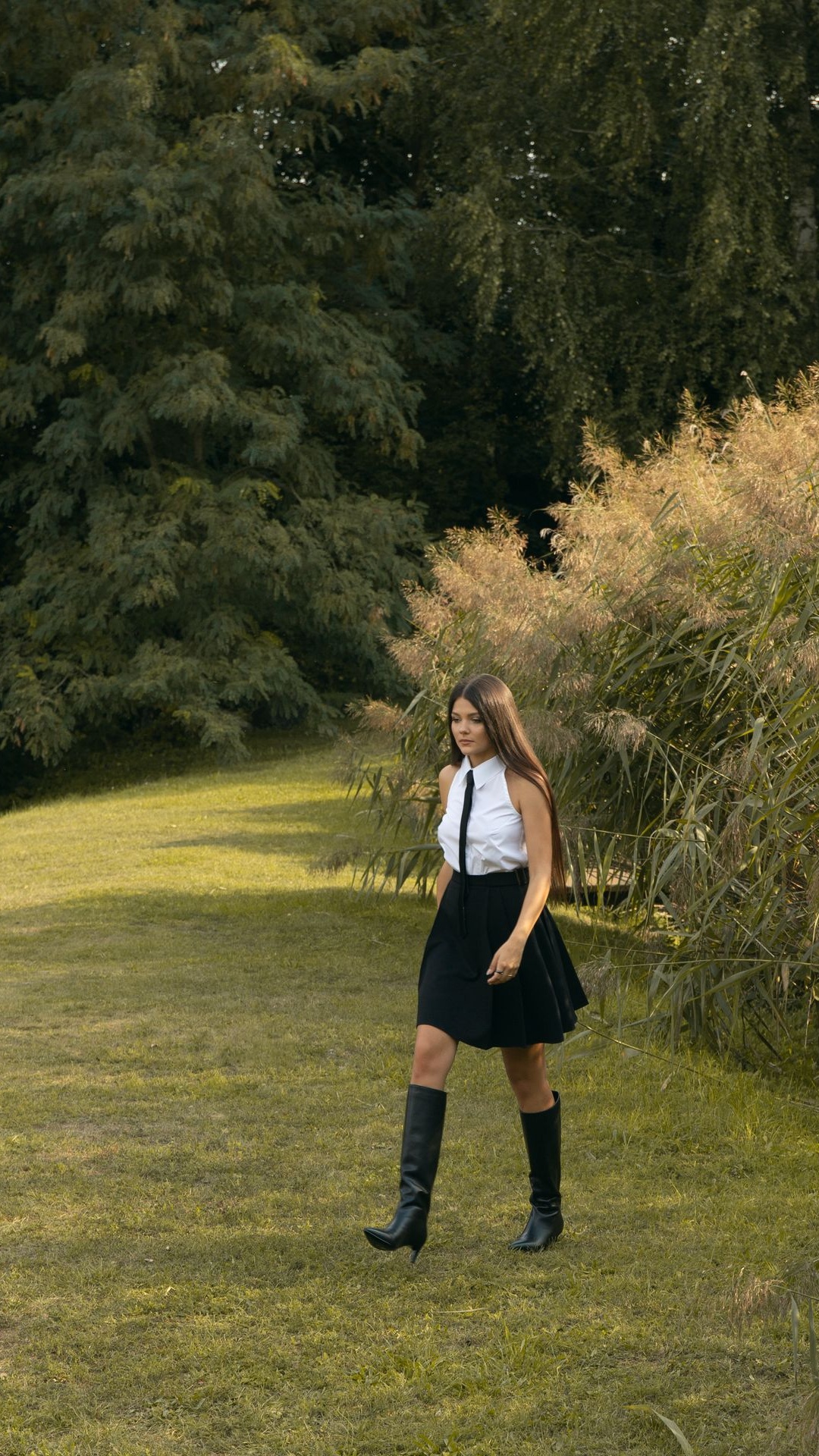 Юбка с ремнем